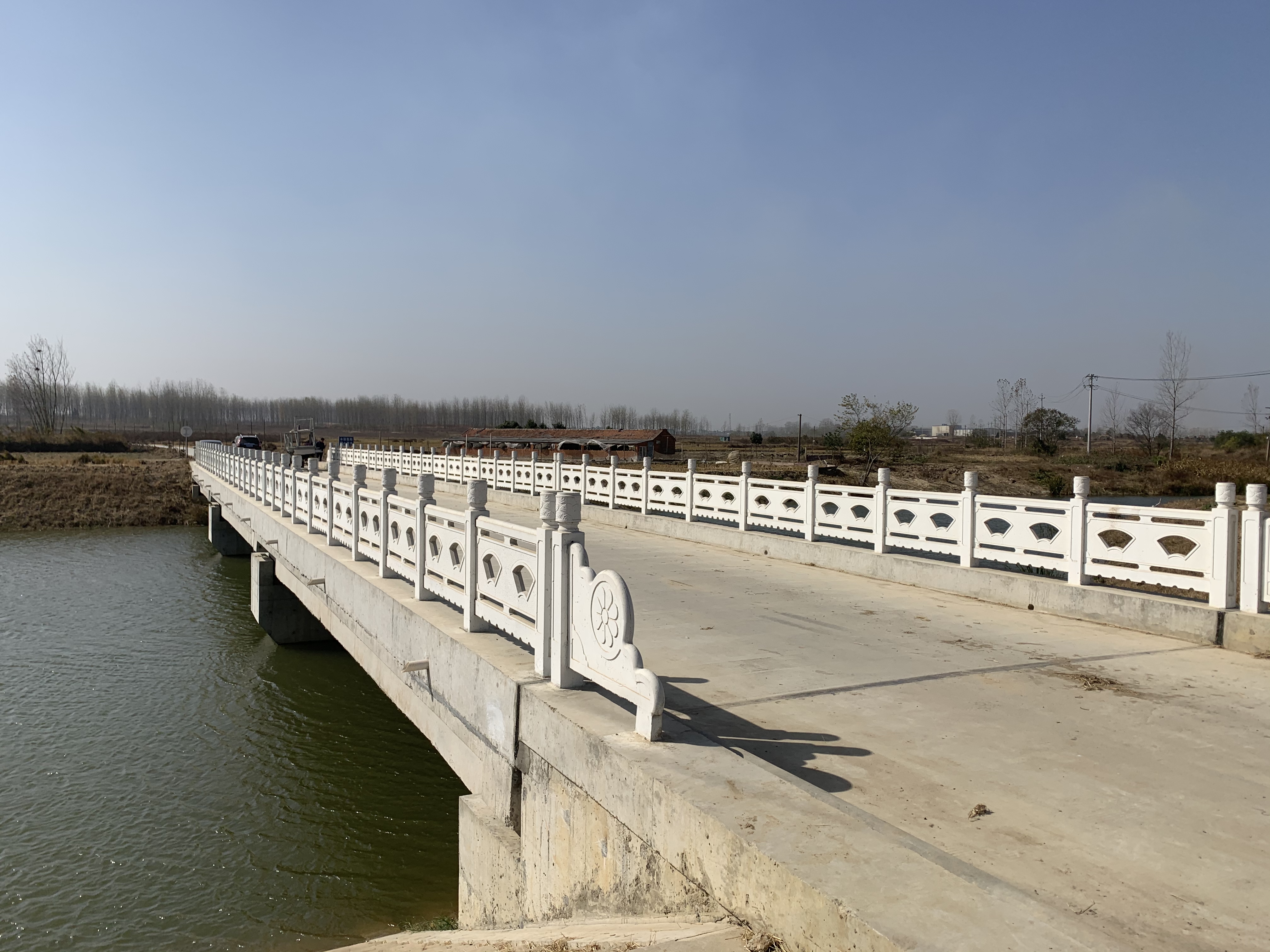 肥東縣袁河西河王子城河防洪治理工程機耕橋